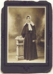 Young Girl NOVITIATE – NUN Sisters of NOTRE DAME