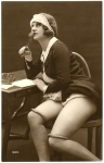 1920s Risqué French Maid