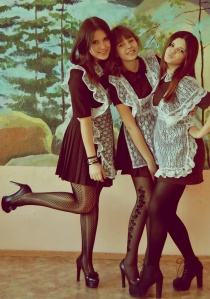 Three little maids